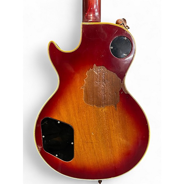 Vintage 1973 Gibson Les Paul Cherry Sunburst Solid Body Electric Guitar