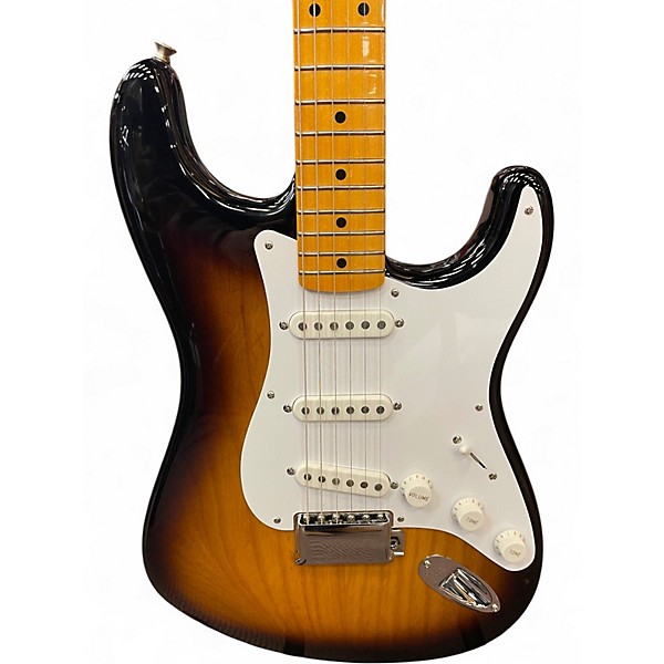 Used 2024 Fender 70th Anniversary American Vintage II 1952 Stratocaster  2 Color Sunburst Solid Body Electric Guitar