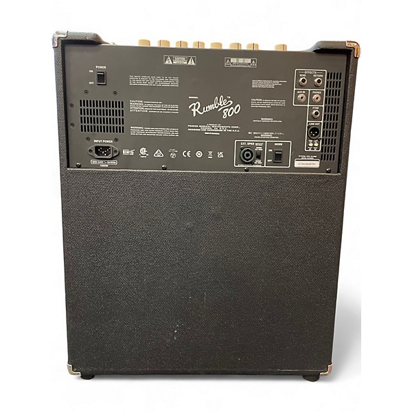Used Fender Rumble Stage 800 2x10 Bass Combo Amp