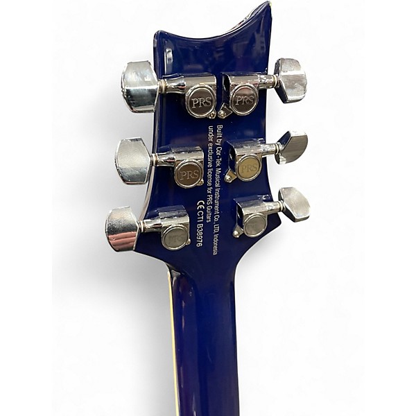Used PRS SE Standard 24 Blue Solid Body Electric Guitar
