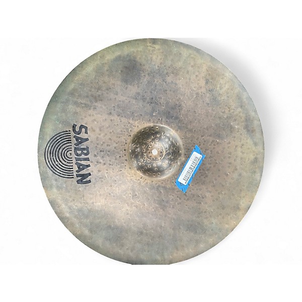 Used SABIAN 22in Hand Hammered HH Raw Dry Ride Cymbal