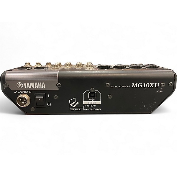 Used Yamaha MG10XU 10 Channel Mixer with Effects Unpowered Mixer