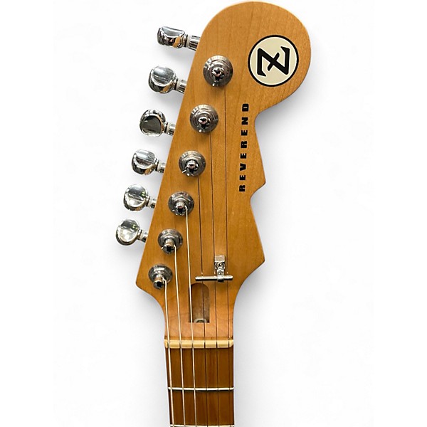 Used Reverend BILLY DROP Z BILLY CORGAN SIGNATURE BLACK Solid Body Electric Guitar