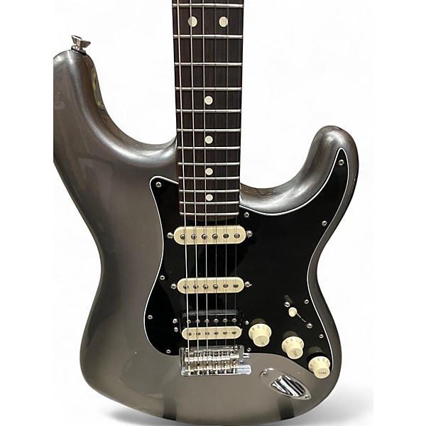 Used Fender American Professional II Stratocaster Mercury Solid Body Electric Guitar