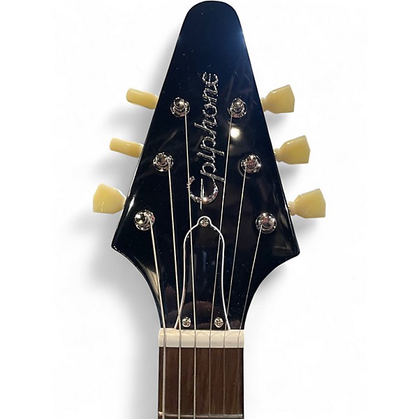 Used 2024 Epiphone 1958 FLYING V OLIVE DRAB Solid Body Electric Guitar