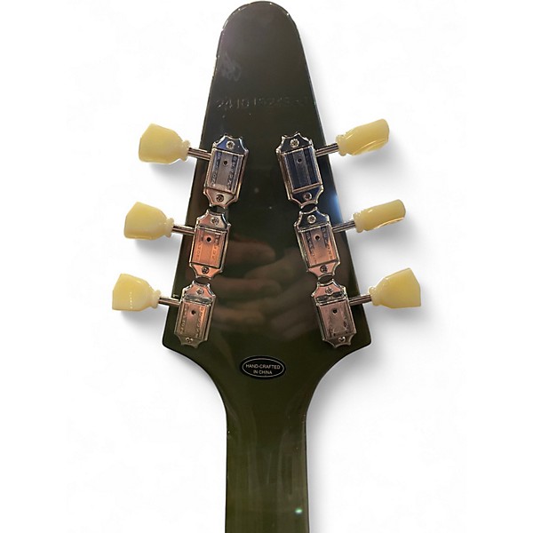 Used 2024 Epiphone 1958 FLYING V OLIVE DRAB Solid Body Electric Guitar