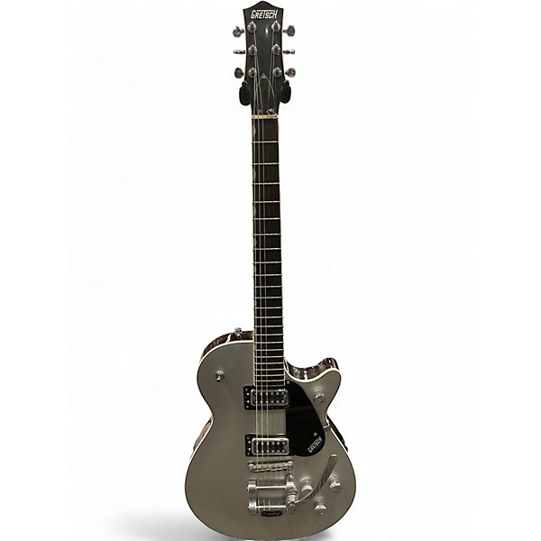 Used Gretsch Guitars G5230 Silver Sparkle Solid Body Electric Guitar