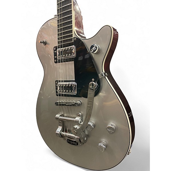 Used Gretsch Guitars G5230 Silver Sparkle Solid Body Electric Guitar
