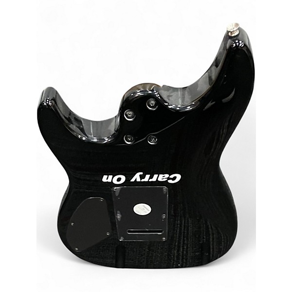 Used Laguna Stratocaster Black Solid Body Electric Guitar