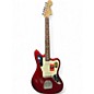 Used Fender American Professional Jaguar Candy Apple Red Solid Body Electric Guitar thumbnail