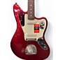 Used Fender American Professional Jaguar Candy Apple Red Solid Body Electric Guitar
