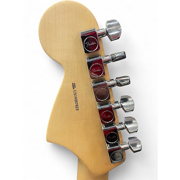 Used Fender American Professional Jaguar Candy Apple Red Solid Body Electric Guitar