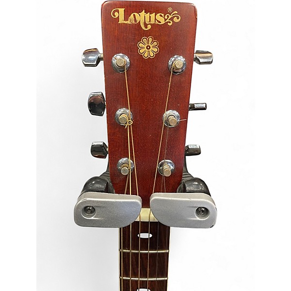 Used Lotus L100 Natural Acoustic Guitar