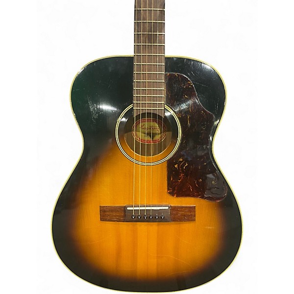 Vintage 1970s Hagstrom H-22 2 Color Sunburst Acoustic Guitar