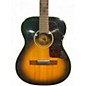 Vintage 1970s Hagstrom H-22 2 Color Sunburst Acoustic Guitar