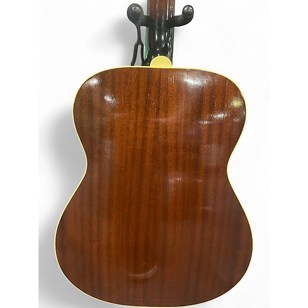 Vintage 1970s Hagstrom H-22 2 Color Sunburst Acoustic Guitar