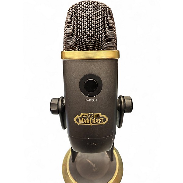 Used Blue YETI WORLD OF WARCRAFT EDITION USB Microphone