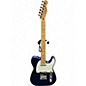 Used Fender DELUXE PLAYER II TELE Blue Solid Body Electric Guitar thumbnail