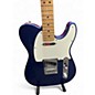 Used Fender DELUXE PLAYER II TELE Blue Solid Body Electric Guitar