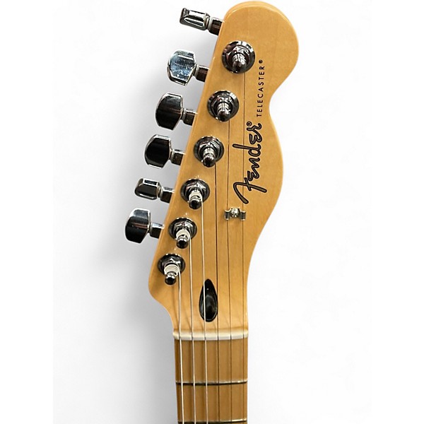 Used Fender DELUXE PLAYER II TELE Blue Solid Body Electric Guitar