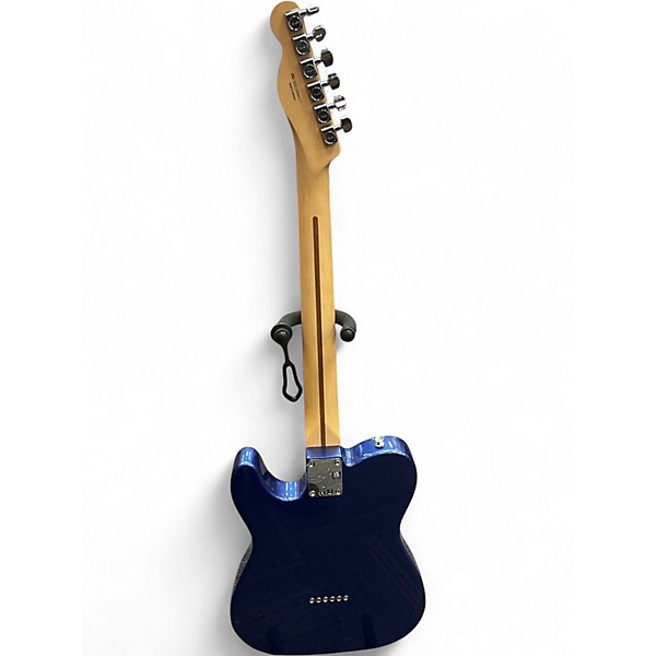 Used Fender DELUXE PLAYER II TELE Blue Solid Body Electric Guitar