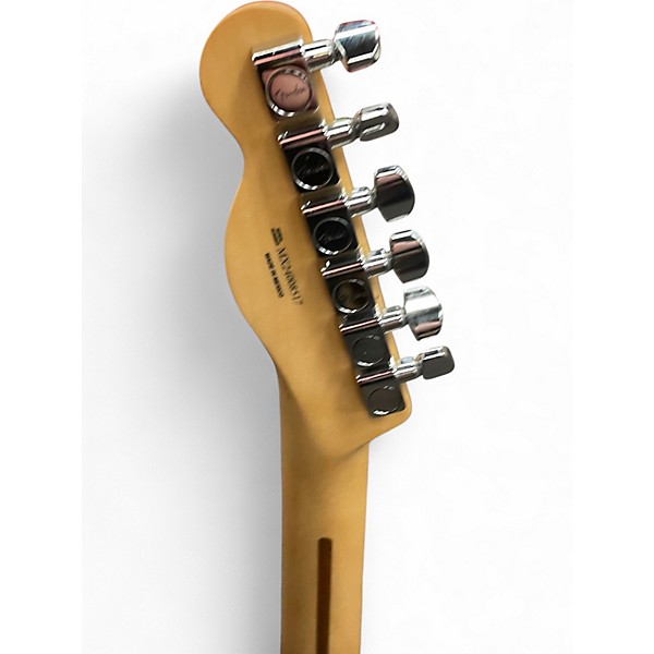 Used Fender DELUXE PLAYER II TELE Blue Solid Body Electric Guitar