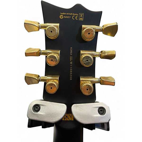 Used ESP EC1000 Deluxe Black Solid Body Electric Guitar