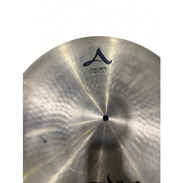 Used Zildjian 20in Ping Ride Cymbal