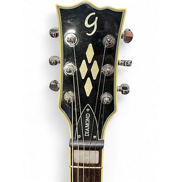 Used Giannini GSH-350 Candy Apple Red Metallic Hollow Body Electric Guitar