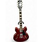 Used Giannini GSH-350 Candy Apple Red Metallic Hollow Body Electric Guitar