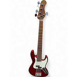 Used Sadowsky Guitars METROEXPRESS HYBRID P/J Candy Apple Red Metallic Electric Bass Guitar