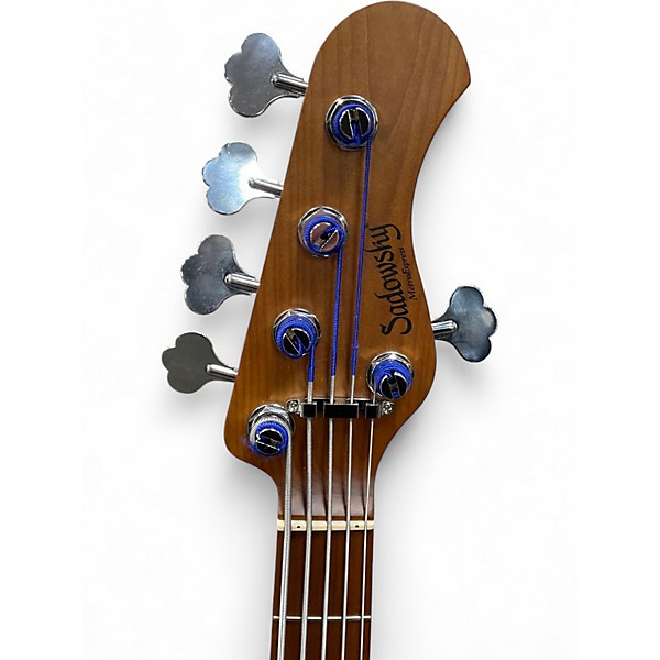 Used Sadowsky Guitars METROEXPRESS HYBRID P/J Candy Apple Red Metallic Electric Bass Guitar