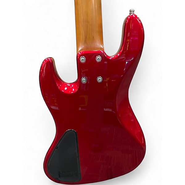 Used Sadowsky Guitars METROEXPRESS HYBRID P/J Candy Apple Red Metallic Electric Bass Guitar