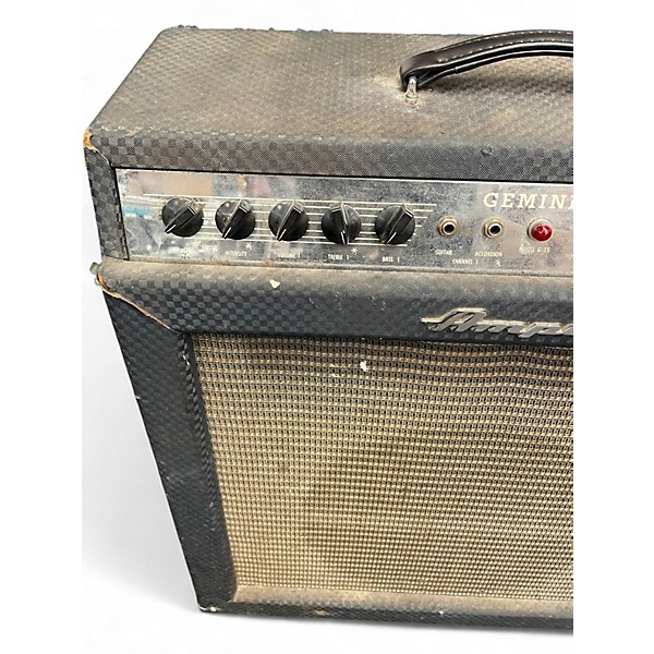 Vintage 1960s Ampeg Gemini II Tube Guitar Combo Amp