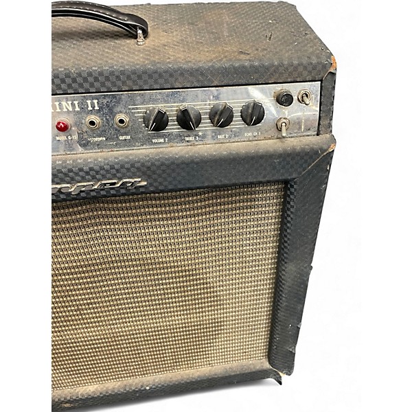 Vintage 1960s Ampeg Gemini II Tube Guitar Combo Amp
