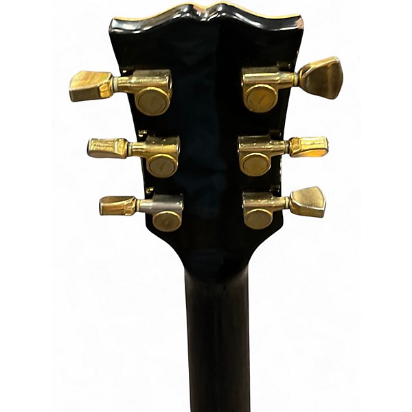 Vintage 1980s Greco EGC Black Solid Body Electric Guitar