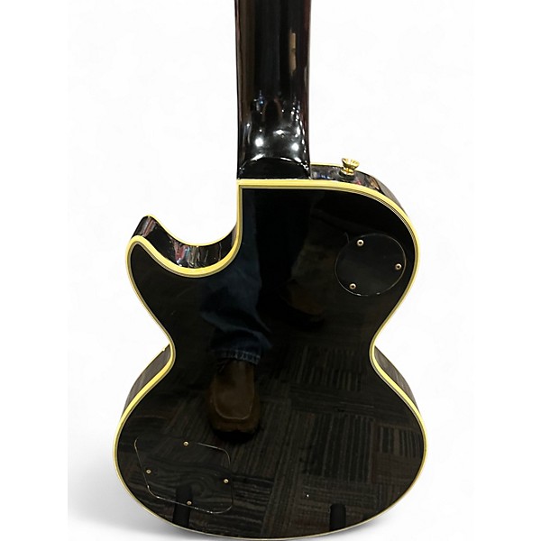 Vintage 1980s Greco EGC Black Solid Body Electric Guitar