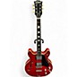 Vintage 1970s Greco hollow body Crimson Red Trans Hollow Body Electric Guitar thumbnail