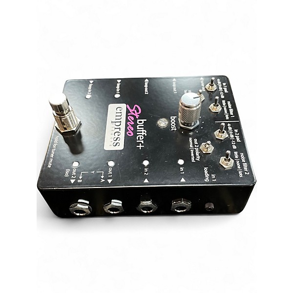 Used Empress Effects Buffer+ Analog I/O Interface with Switchable Boost Guitar Pedal