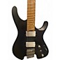 Used Ibanez QX52 Q HEADLESS FLAT BLACK Solid Body Electric Guitar