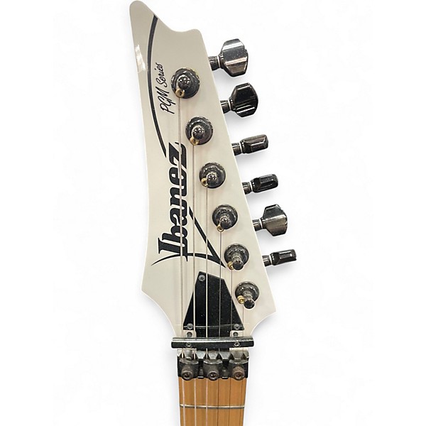 Used Ibanez PGM300RE WHITE Solid Body Electric Guitar