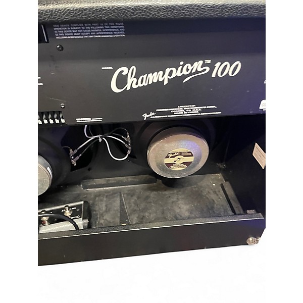 Used Fender Champion 100 Guitar Combo Amp