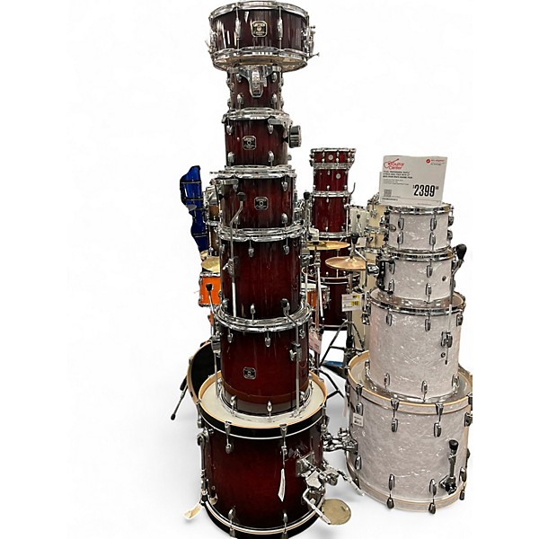 Used Gretsch Drums 7 Piece Catalina Maple BROWN BURST Drum Kit