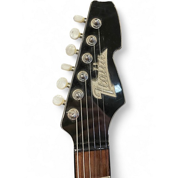 Used Italia MODENA BLUE SPARKLE Solid Body Electric Guitar