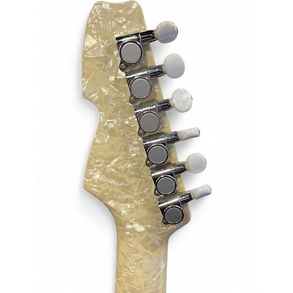 Used Italia MODENA BLUE SPARKLE Solid Body Electric Guitar