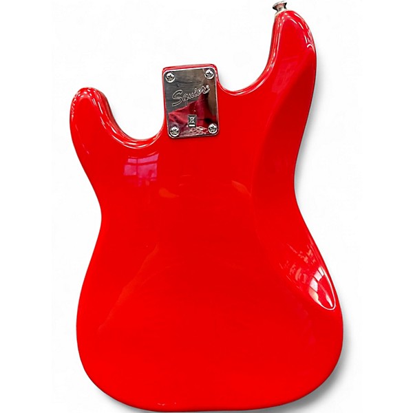 Used Fender Mini Affinity Candy Apple Red Solid Body Electric Guitar