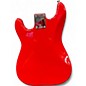 Used Fender Mini Affinity Candy Apple Red Solid Body Electric Guitar