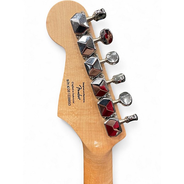 Used Fender Mini Affinity Candy Apple Red Solid Body Electric Guitar