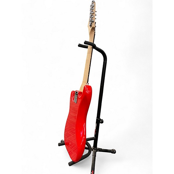 Used Fender Mini Affinity Candy Apple Red Solid Body Electric Guitar