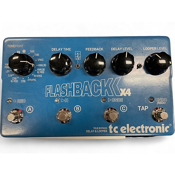 Used TC Electronic Flashback X4 Delay And Looper Effect Pedal